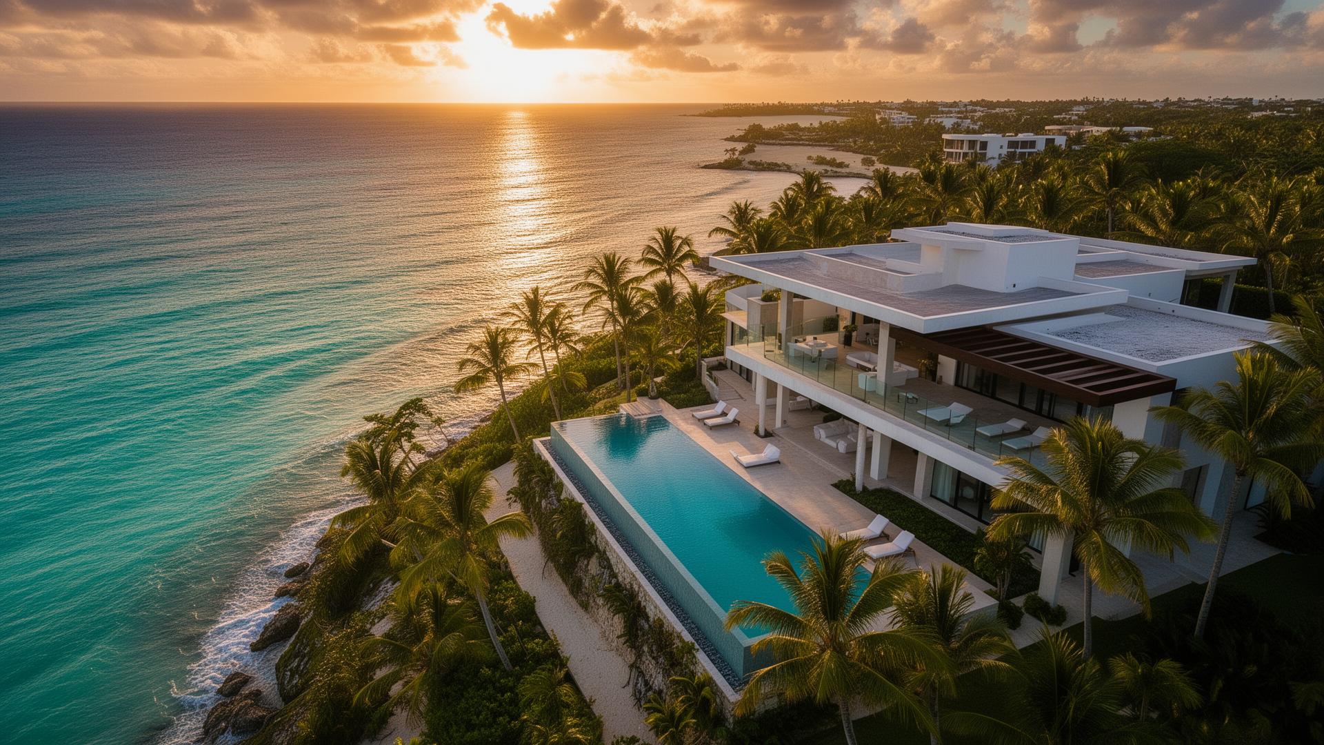Villa frente al mar en República Dominicana